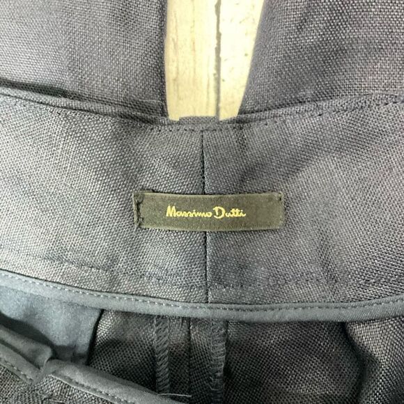 MASSIMO DUTTI 100% Linen Dress Pants - Picture 5 of 8